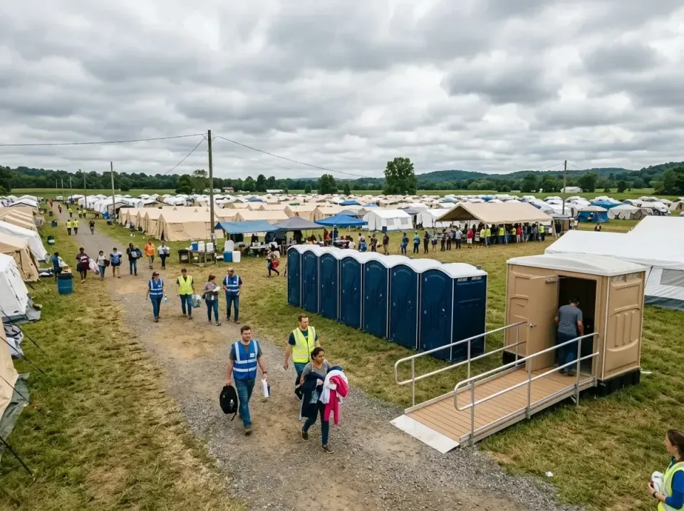 disaster-relief-camp-restrooms-010 — frequently asked questions, Dumpster & Portable Bathrooms Rental in Fairchild AFB, WA
